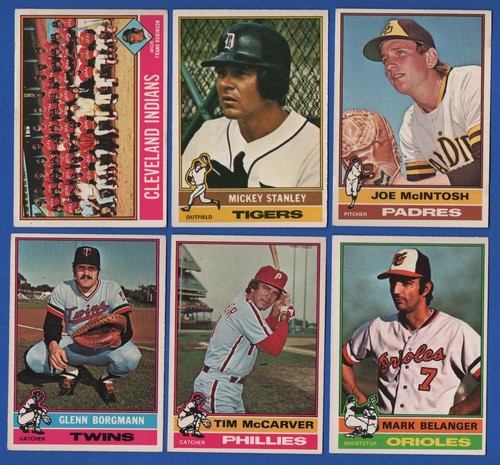 1976 OPC O PEE CHEE TOPPS 397-528 MLB BASEBALL CARD + ERROR & VARIATION SEE LIST - Picture 194 of 255