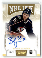 2013-14 Panini Playoff Contenders - Boone Jenner - NHL Ink /25 #I-BJE