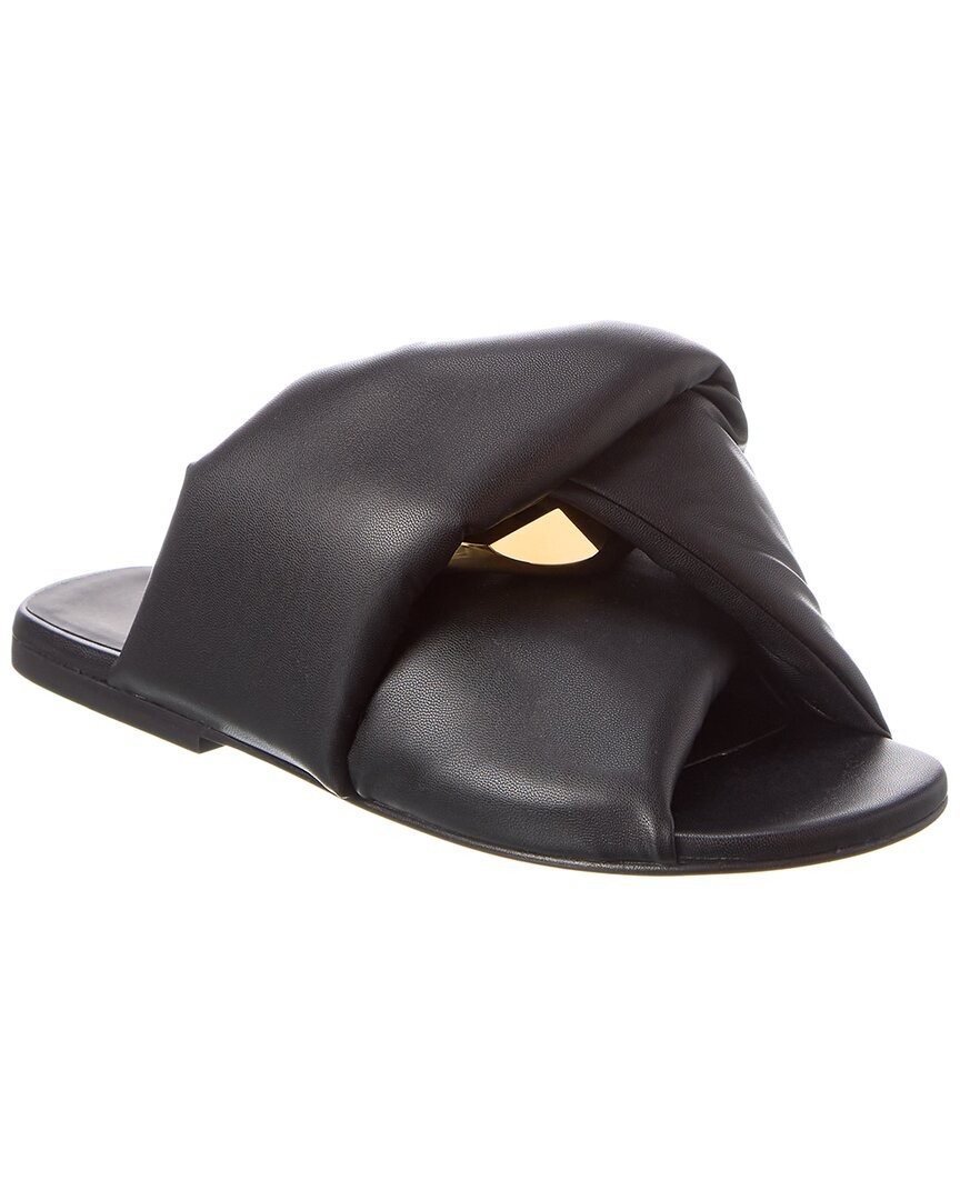 Jw Anderson Chain Twist Sandal Womens Black 35 45690₽
