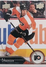 Official 2014-15 Upper Deck Brand R.J. Umberger Philadelphia Flyers Card #394
