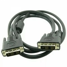55" long DVI-D 18 1 pin Male to Male Cable Digital Video Lead Monitor Cable NEW