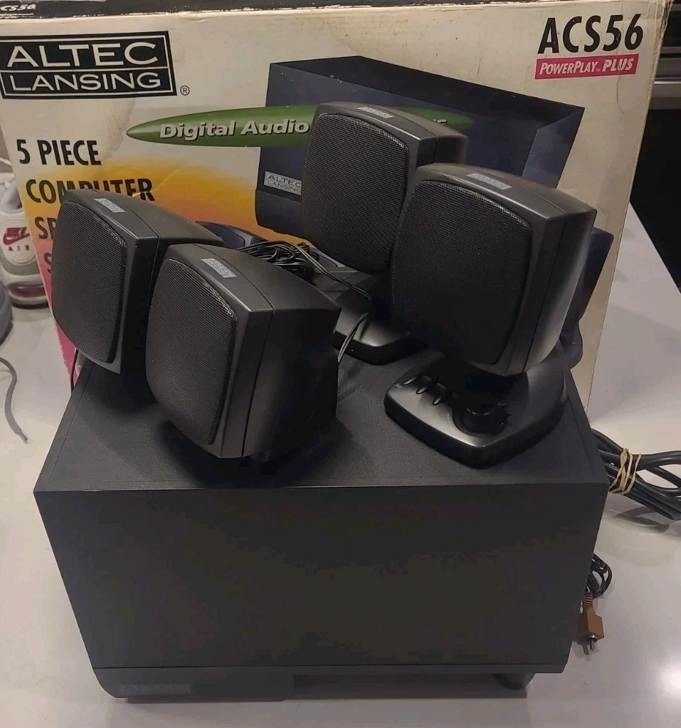 超希少 新品 ALTEC LANSING ACS5 コンピューター スピーカー 超希少