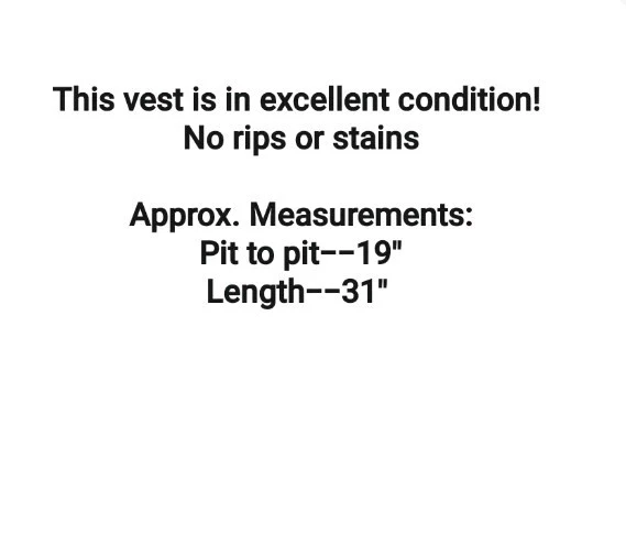 Almost Famous Sweater Vest M Faux Fur Open Front Cream Black Gray - Image 2 of 4