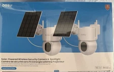 Solar Security Cameras Wireless Outdoor - 3K 5MP Home Security Camera, 360° P...