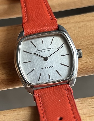 RARE IWC Da Vinci Line Watch 2579 Schaffhausen VINTAGE Manual ...