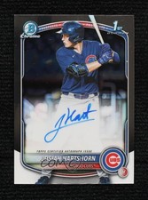 2025 Bowman Draft Chrome Prospect Auto Josiah Hartshorn #CPA-JHA Auto 01rr