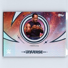 2025 Topps Universe WWE Faarooq #156
