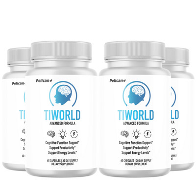 TIWORLD- Brain & Cognitive Support- 4 Bottles- 240 Capsules