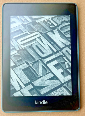 Amazon Kindle Paperwhite 10th Gen 32GB WiFi Waterproof Blue eReader 300 ppi
