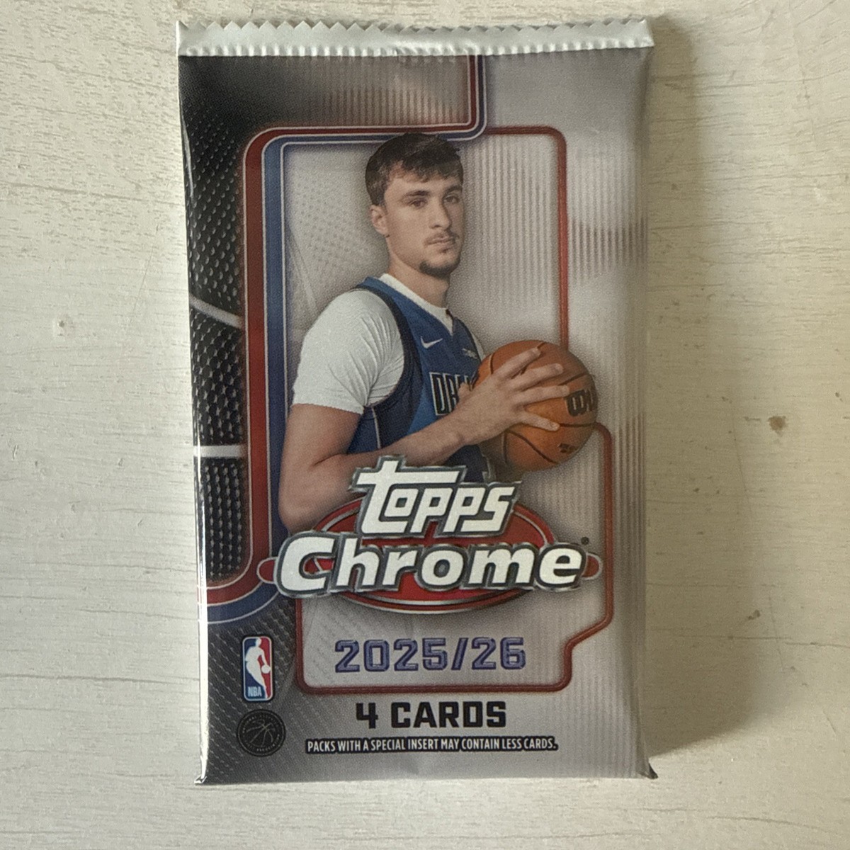 2025/26 Topps Chrome Basketball Hobby Pack Sealed New IN HAND | eBay