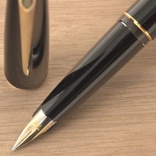 Vintage  1970s Montblanc 310(P) S.S. EF Nib F...