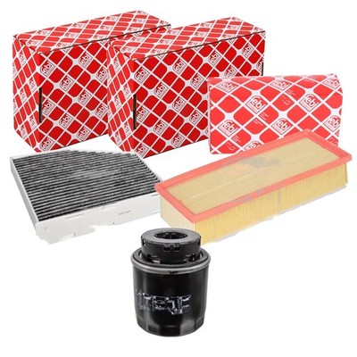 FEBI POLLEN- LUFT- ÖL-FILTER PAKET passend für VW Jetta 3 1K2