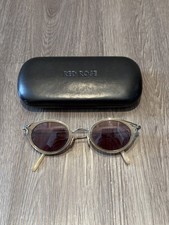 Vintage Womens Oliver Peoples OP 98 SLB/SC Oval Antique Brushed Gold FRAMES ONLY