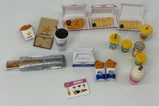 Zuru Mini Brands Foodie Fast Food Takeout Lot Of 15 Restaurant Item Miniatures