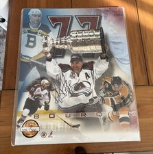 Ray Bourque Avalanche Limited Edition 11/14 Autographed Championship License