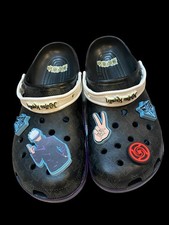 Crocs Jujutsu Kaisen Classic Clog Mens 8 Womens 10 Black Slip On Sandal