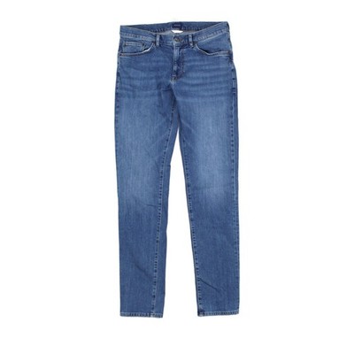 Gant Jeans Herren W34 L36 Blau Slim Fit Freizeit Straight Taschen
