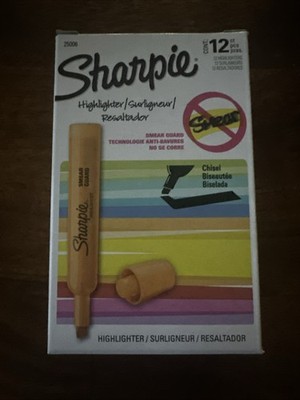 Sharpie Accent Tank Style Highlighter Chisel Tip Orange Dozen (12) 25006 New