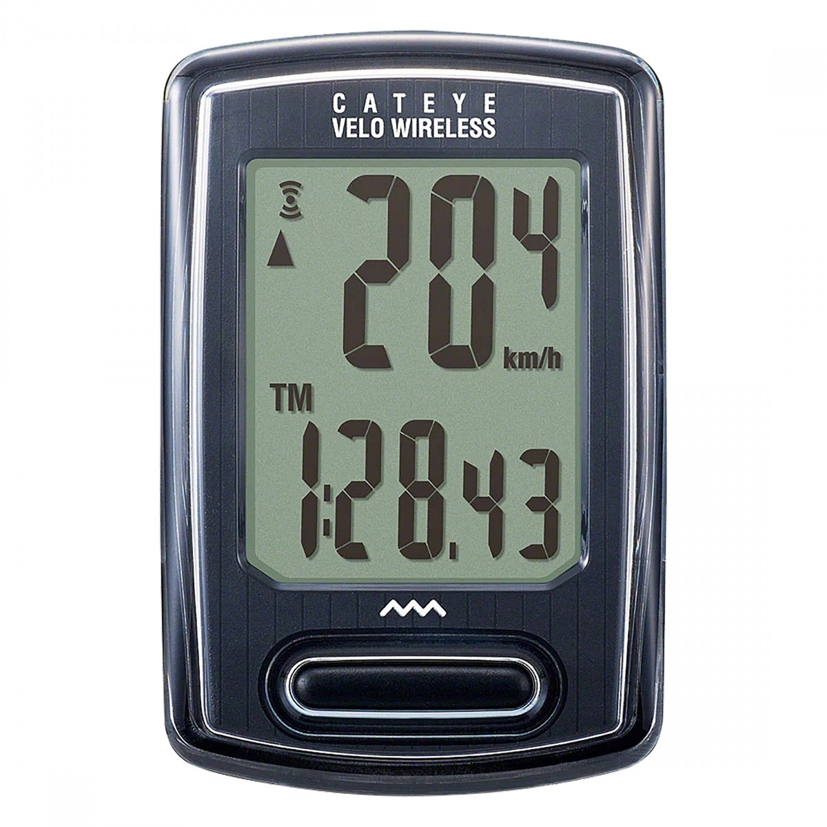 Cateye CC-VT230W Velo Wireless Bike Speed Sensor with Odometer - Bike Computer