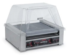 Nemco 8075 Hot Dog Roller Grill S/S Capacity: 75 Hot Dogs