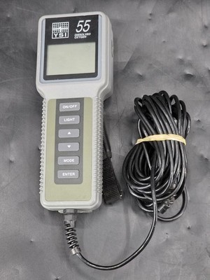 YSI MODEL 55 Meter w 25ft cable Dissolved Oxygen Temperature Membrane Kit AS IS