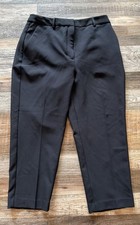 Express Editor Straight Super High Rise Pants Black Size 10S Free Shipping