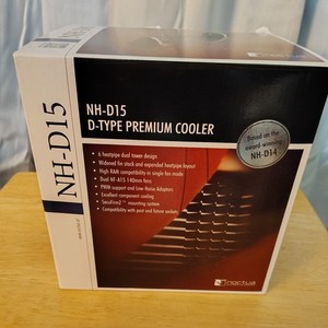 Noctua NH-D15 Premium CPU - LGA 1700/AM4/AM5 - 2x140 mm Fans - Used
