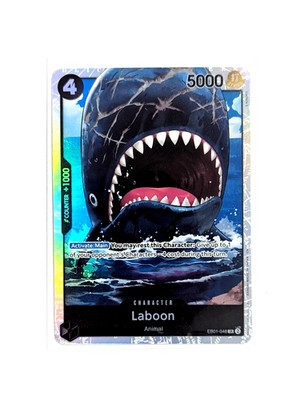 Laboon EB01-048 SR Super Rare ONE PIECE TCG Memorial Collection Extra Booster EN