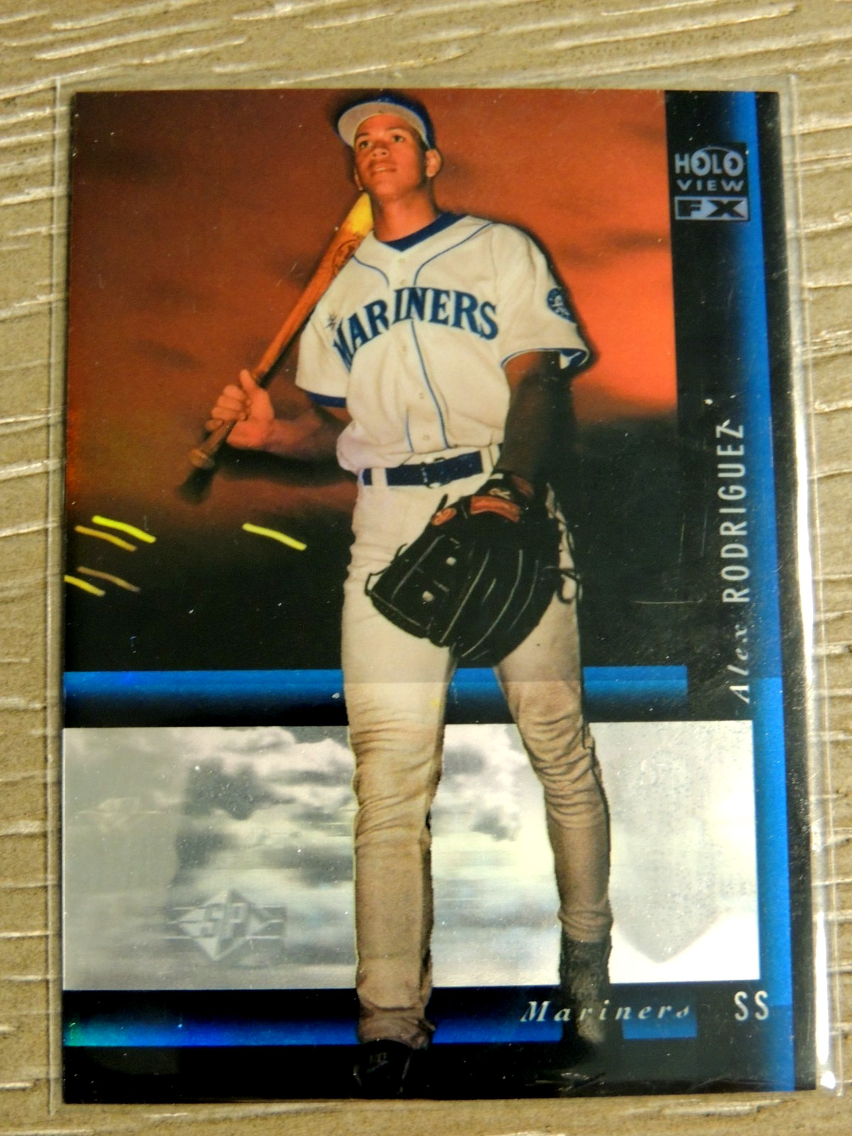 ALEX RODRIGUEZ 1994 UD SP HOLOVIEW FX ROOKIE #33 SEATTLE MARINERS LEGEND