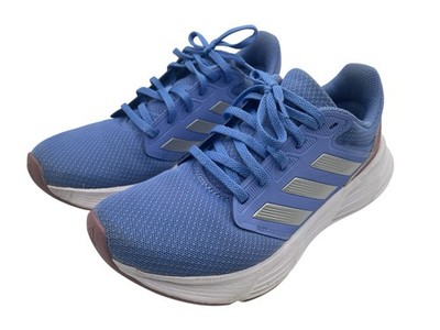 ADIDAS GALAXY 6 Womens Sz 8 Blue Pink Cloudfoam Running Athleisure Sneakers