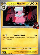 Team Rocket's Flaaffy Common SV10: Destined Rivals 073/182 NM