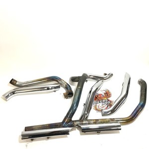 Genuine Harley 1998-2006 Touring Exhaust Header Pipe And Shields 65626-98