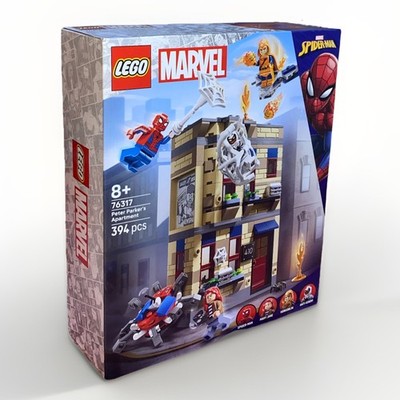 LEGO Marvel Spider-Man 76317 Peter Parkers Apartment 394 Teile NEU & OVP