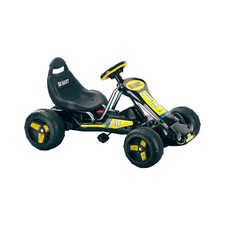 Black Stealth Pedal Powered Go-Kart - Great for Kids Ride on Toy 2-5 Yrs