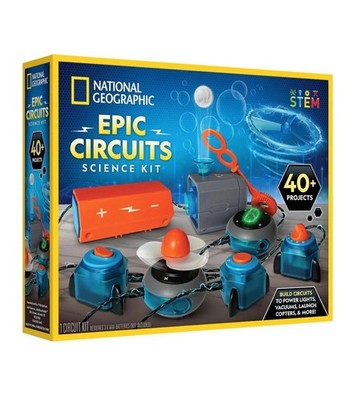 National Geographic Epic CircuitScience Kit Building Kit (40 Projects)