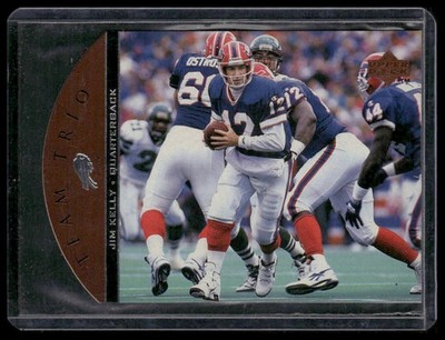 1996 Upper Deck #TT63 Jim Kelly Team Trio