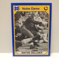 Notre Dame College Football Wayne Millner Card 104