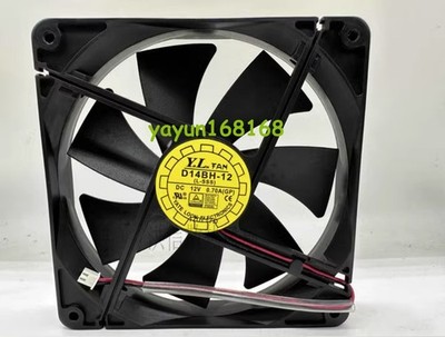 1pc  For Yate Loon D14BH-12 Fan DC 12V 0.70A 2pin 140*140 *kk