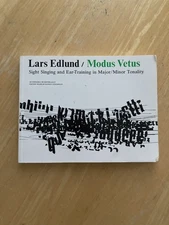 Lars Edlund MODUS VETUS Sight Singing & Ear Training Tonality