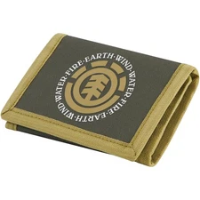 Element Wallet, Trifold Hook and Loop Credit Card Holder, Lightweight, Olive