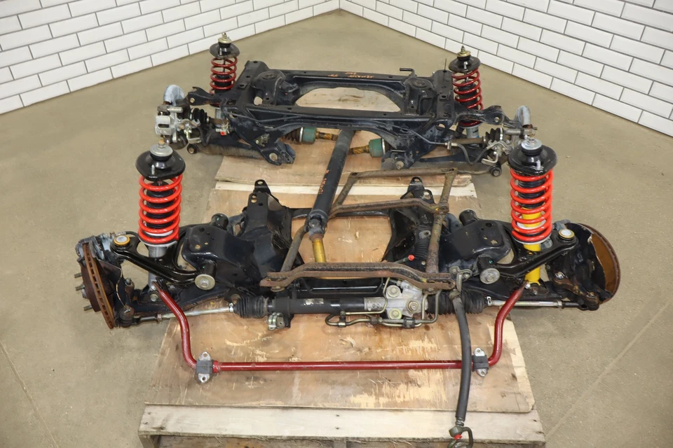 1999-2005 Mazda Miata NB OEM Front & Rear Suspension Undercarriage Crossmembers Foto 2 de 4