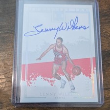 2019-20 Panini Impeccable Indelible Ink Lenny Wilkens /25 Hawks (AU)