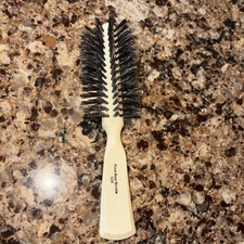 VTG Fuller Brush 524 Lustrebrush Half Round Hairbrush Pure Boar Bristles New