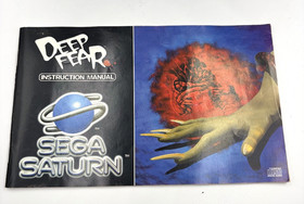 Deep Fear  Sega Saturn PAL CIB Complete