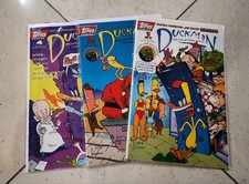 Duckman Comic Lot of 3 NM + 1 CGC 9.2 Signed 1994 Topps Mob Frog Saga
