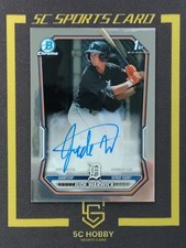2026 Bowman 1st Prospect Chrome Auto Jude Warwick FCH7