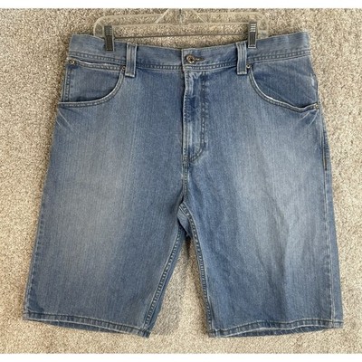 Vintage Y2K Levi's Silver Tab Blue Denim Jean Shorts With Pockets Men's Size 38W