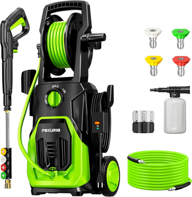 #ad 4000PSI Electric Pressure Washer with Foam Cannon amp; 35FT Hose for Cars amp; Patios $213.99