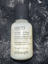 PHILOSOPHY PURITY MADE SIMPLE ONE STEP CLEANS...