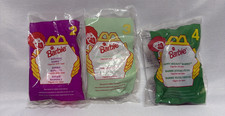 LOT of 3 McDonald s Happy Meal Toys: 1996 Barbies-2,3,4-Rapunzel, Angel, Holiday